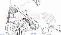 Pulleys And Drive Belts (Front) (3.0 V6 Diesel Electric Hybrid Eng, 8 Speed Auto T&hellip;