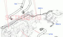 Cooling System Pipes And Hoses (2.0L I4 DSL MID DOHC AJ200, Itatiaia (Brazil), 2.0&hellip;