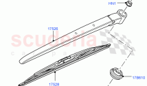 Rear Window Wiper And Washer ((V) TO9A999999)