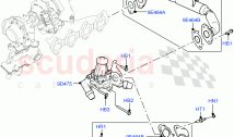 Exhaust Gas Recirculation (LH Side) (2.0L I4 DSL MID DOHC AJ200, Stage V Plus DPF,&hellip;