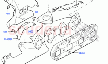 Exhaust Manifold (Nitra Plant Build) (2.0L I4 DSL MID DOHC AJ200) ((V) FROMK200000&hellip;