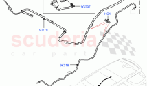 Fuel Lines (Solihull Plant Build, Rear) (3.0L DOHC GDI SC V6 PETROL, Fuel Tank Fil&hellip;