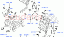 Rear Seat Frame (Finishers) (With 35/30/35 Split Fold Rear Seat) ((V) FROMAA000001&hellip;