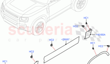Body Mouldings (Short Wheelbase)
