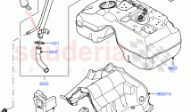 Fuel Tank & Related Parts (2.0L AJ20P4 Petrol E100 PTA, Halewood (UK), 2.0L AJ20P4&hellip;