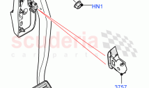 Brake And Clutch Controls (9 Speed Auto Trans 9HP50, Itatiaia (Brazil))