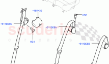 Rear Seat Belts (Halewood (UK))
