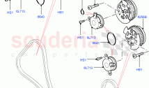 Timing Gear (Sprockets, Solenoids) (5.0L P AJ133 DOHC CDA S/C Enhanced) ((V) FROMK&hellip;