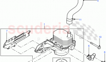 Oil Cooler And Filter (2.2L 16V TC I4 DSL 122PS PUMA) ((V) FROMCA000001)