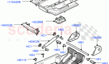 Console - Floor (For Stowage Boxes And Lids) ((V) FROMAA000001)