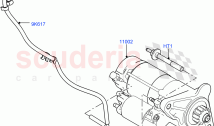 Starter Motor (2.0L I4 DSL MID DOHC AJ200, Itatiaia (Brazil), 2.0L I4 DSL HIGH DOH&hellip;