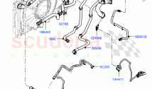 Cooling System Pipes And Hoses (2.0L AJ20D4 Diesel Mid PTA, Itatiaia (Brazil), Fue&hellip;