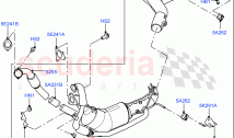 Front Exhaust System (Nitra Plant Build) (3.0 V6 D Gen2 Twin Turbo, Japan Requirem&hellip;
