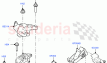 Engine Mounting (2.0L AJ20D4 Diesel Mid PTA, Itatiaia (Brazil)) ((V) FROMLT000001)
