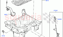 Oil Pan/Oil Level Indicator (3.0 V6 Diesel)