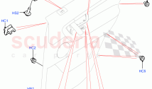 Rear Door Trim Installation (Changsu (China)) ((V) FROMFG000001, (V) TOKG446856)
