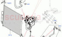 Air Conditioning Condensr/Compressr (Front) (4.4L DOHC DITC V8 Diesel) ((V) FROMEA&hellip;