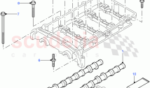 Camshaft (2.4L Duratorq-TDCi HPCR (140PS) -Puma) ((V) FROM7A000001, (V) TOBA999999&hellip;