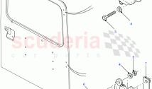 Rear End Door Hinges (Hard Top, 110