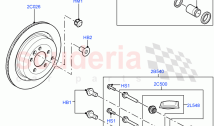 Rear Brake Discs And Calipers (With Four Corner Air Suspension) ((V) FROMDA000001)