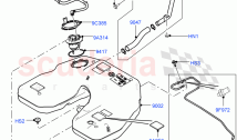 Fuel Tank & Related Parts (5.0L OHC SGDI NA V8 Petrol - AJ133)