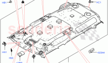 Headlining And Sun Visors (Headlining) (Standard Wheelbase, Less Panorama Roof)