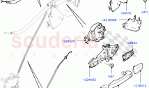 Rear Door Lock Controls ((V) TOHA999999)