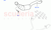 Exhaust System (Front Section) (3.0L DOHC GDI SC V6 PETROL) ((V) FROMEA000001)