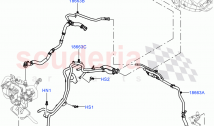 Heater Hoses (3.0L AJ20D6 Diesel High, Fuel Heater W/Pk Heat With Remote) ((V) FRO&hellip;