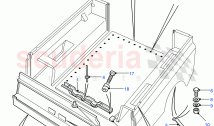 Rear Body Lower - Mountings (Hard Top, 110