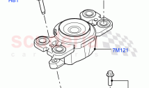Transmission Mounting (2.2L CR DI 16V Diesel, 9 Speed Auto AWD, Halewood (UK), 6 S&hellip;