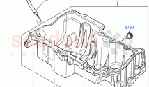 Oil Pan/Oil Level Indicator (2.0L AJ20D4 Diesel Mid PTA, Halewood (UK), 2.0L AJ20D&hellip;