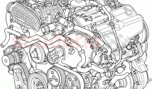 Engine Assy Fully Dressed (Lion Diesel 2.7 V6 (140KW)) ((V) TO9A999999)