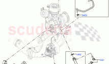 Turbocharger (Lubrication And Cooling) (2.0L I4 DSL HIGH DOHC AJ200, Itatiaia (Bra&hellip;