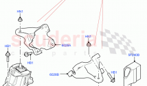 Engine Mounting (3.0L DOHC GDI SC V6 PETROL, 5.0L P AJ133 DOHC CDA S/C Enhanced)