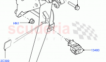 Brake And Clutch Controls (8 Speed Auto Trans ZF 8HP70 HEV 4WD) ((V) FROMFA000001)