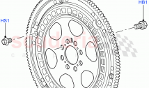 Flywheel (AJ Petrol 4.4 V8 EFI (220KW))