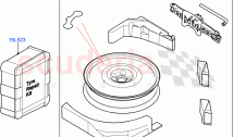 Accessory Wheels (Spare wheel kit, Tyre Repair Kit)