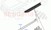 Body Mouldings (With Side Auxiliary Step W/O Lights) ((V) FROMFA000001)