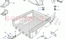 Rear Body Lower - Mountings (High Capacity Pick Up, 110