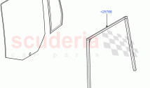 Rear Door Glass And Window Controls (With B6 Level Armouring) ((V) FROMAA000001)