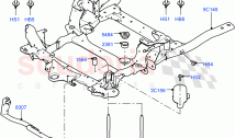 Front Cross Member & Stabilizer Bar (Crossmember, Solihull Plant Build) ((V) FROMH&hellip;