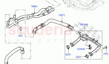 Heater Hoses (3.0L DOHC GDI SC V6 PETROL, Less Heater, With Ptc Heater, 5.0L P AJ1&hellip;