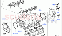 Inlet Manifold (AJ Petrol 4.4 V8 EFI (220KW))