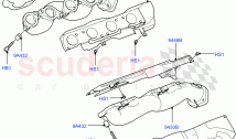 Exhaust Manifold (5.0L OHC SGDI SC V8 Petrol - AJ133) ((V) FROMAA000001)