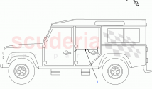 Harness-Door Rear (Crew Cab Pick Up, 110