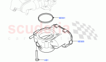 Throttle Housing (Solihull Plant Build) (2.0L I4 High DOHC AJ200 Petrol, 2.0L AJ20&hellip;