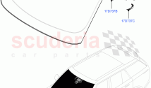Windscreen/Inside Rear View Mirror
