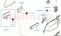 Side Trim (Solihull Plant Build, Luggage Compartment) ((V) FROMHA000001)