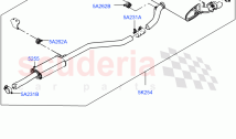 Rear Exhaust System (1.5L AJ20P3 Petrol High, 8 Speed Automatic Trans 8G30, Changs&hellip;